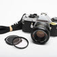 Pentax ME Super 35mm SLR w/50mm f1.7, Strap, New seals, Tested, Nice!