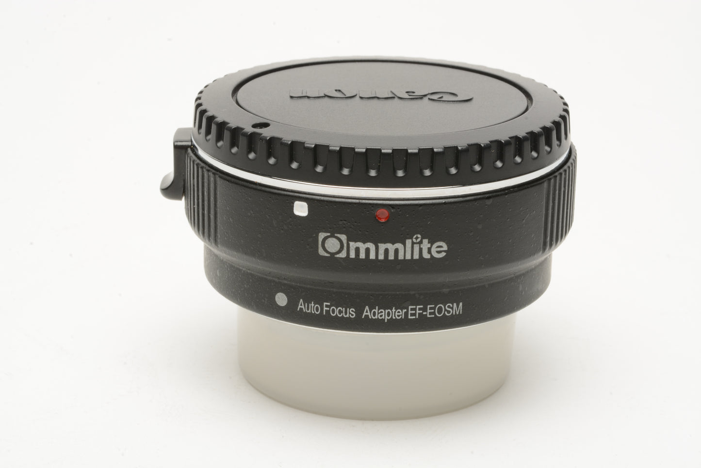 Commlite AD Adapter Canon EF to EOS M mount, caps, very gently used