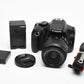Canon EOS Rebel T6 DSLR w/18-55mm IS II, batt+charger 34K Acts, Tested