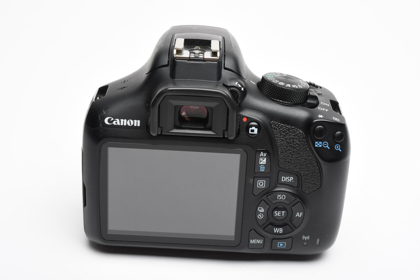 Canon EOS Rebel T6 DSLR w/18-55mm IS II, batt+charger 34K Acts, Tested