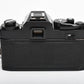 Sears KS1000 35mm SLR w/Access 28-80mm f3.5-4.5 zoom lens, winder strap, new seals