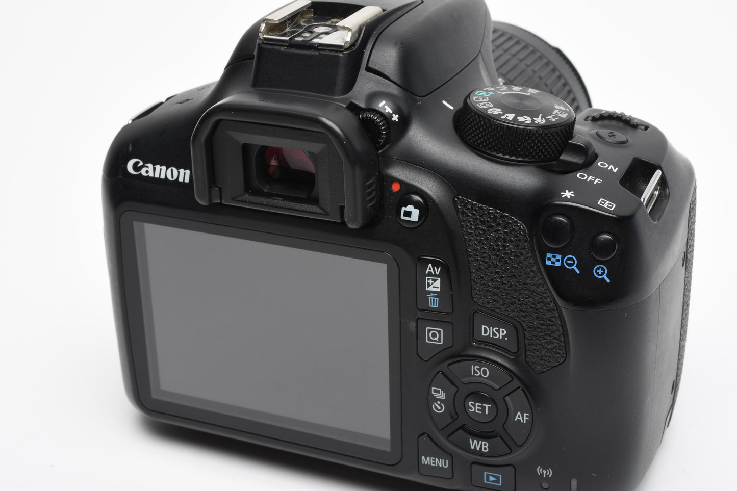 Canon EOS Rebel T6 DSLR w/18-55mm IS II, batt+charger 34K Acts, Tested
