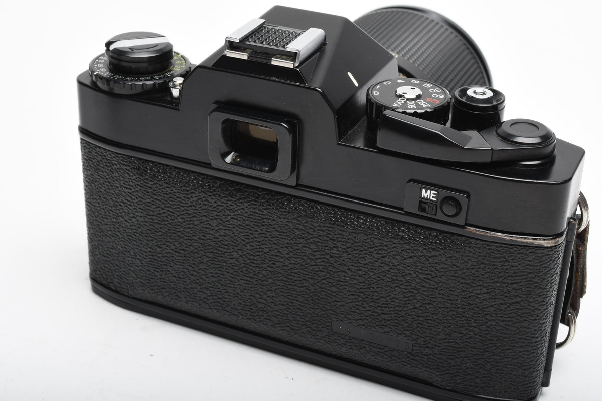 Sears KS1000 35mm SLR w/Access 28-80mm f3.5-4.5 zoom lens, winder strap, new seals