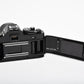 Sears KS1000 35mm SLR w/Access 28-80mm f3.5-4.5 zoom lens, winder strap, new seals