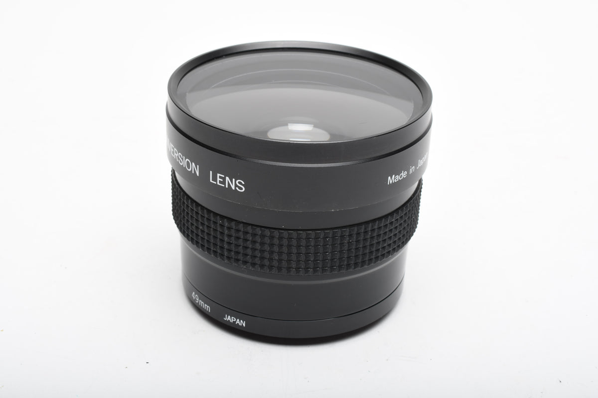 Albinar ADG Super Wide Fish-eye conversion lens (49mm), Caps, Case, Clean