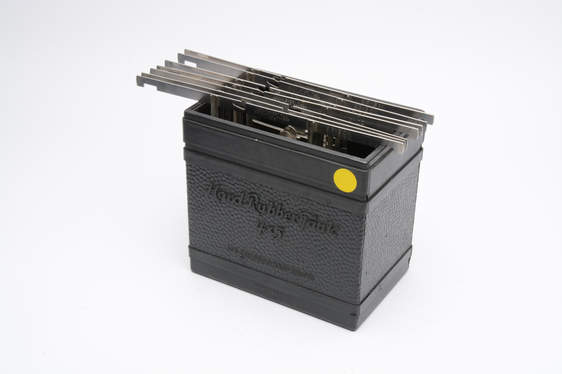 Ace 4x5 hard rubber developing tank w/6X 2 1/2 x 3 1/2 film holders –  RecycledPhoto