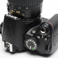 Nikon D3000 DSLR w/Nikkor AFS 18-55mm f3.5-5.6G Lens, Batt, Charger, 25K Acts