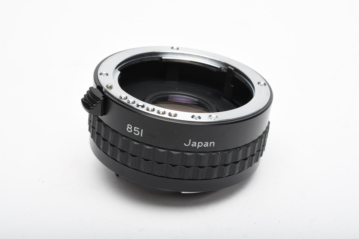 Albinar ADG 2X Teleconverter for Pentax PK mount (Program), caps + case