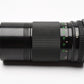 Canon 200mm f4 FD Telephoto lens, clean and sharp, Caps