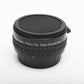 Albinar ADG 2X Teleconverter for Pentax PK mount (Program), caps + case