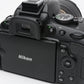 Nikon D5100 DSLR w/Nikkor 18-70mm F3.5-4.5G VR lens, 12,502 Acts, batt+charger+UV