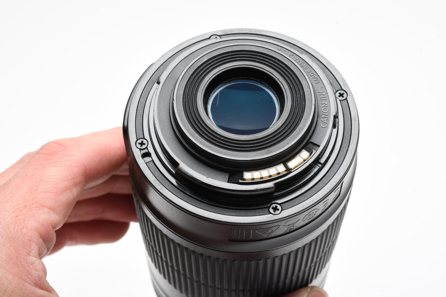 Canon EF-S 55-250mm f4-5.6 IS Zoom lens, w/Caps, Clean!