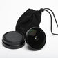Nikon FC-E8 Fisheye Adapter, Cap + pouch, Mint-