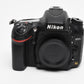 Nikon D600 DSLR Body w/Batt, charger, Only 7102 Acts, Mint- USA