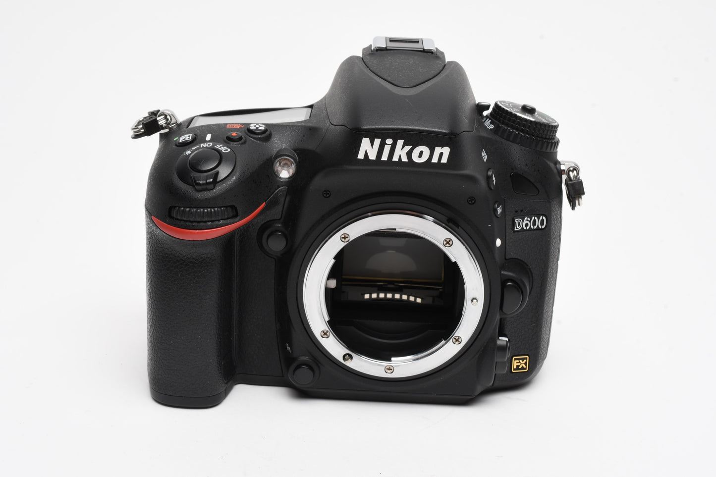 Nikon D600 DSLR Body w/Batt, charger, Only 7102 Acts, Mint- USA