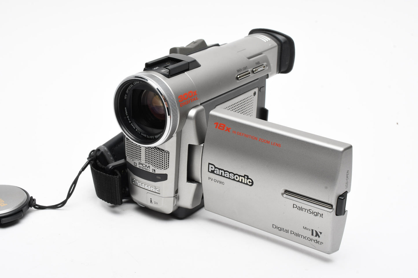 Panasonic PV-DV910 Mini DV Camcorder bundle, Batts, remote, light, Great!