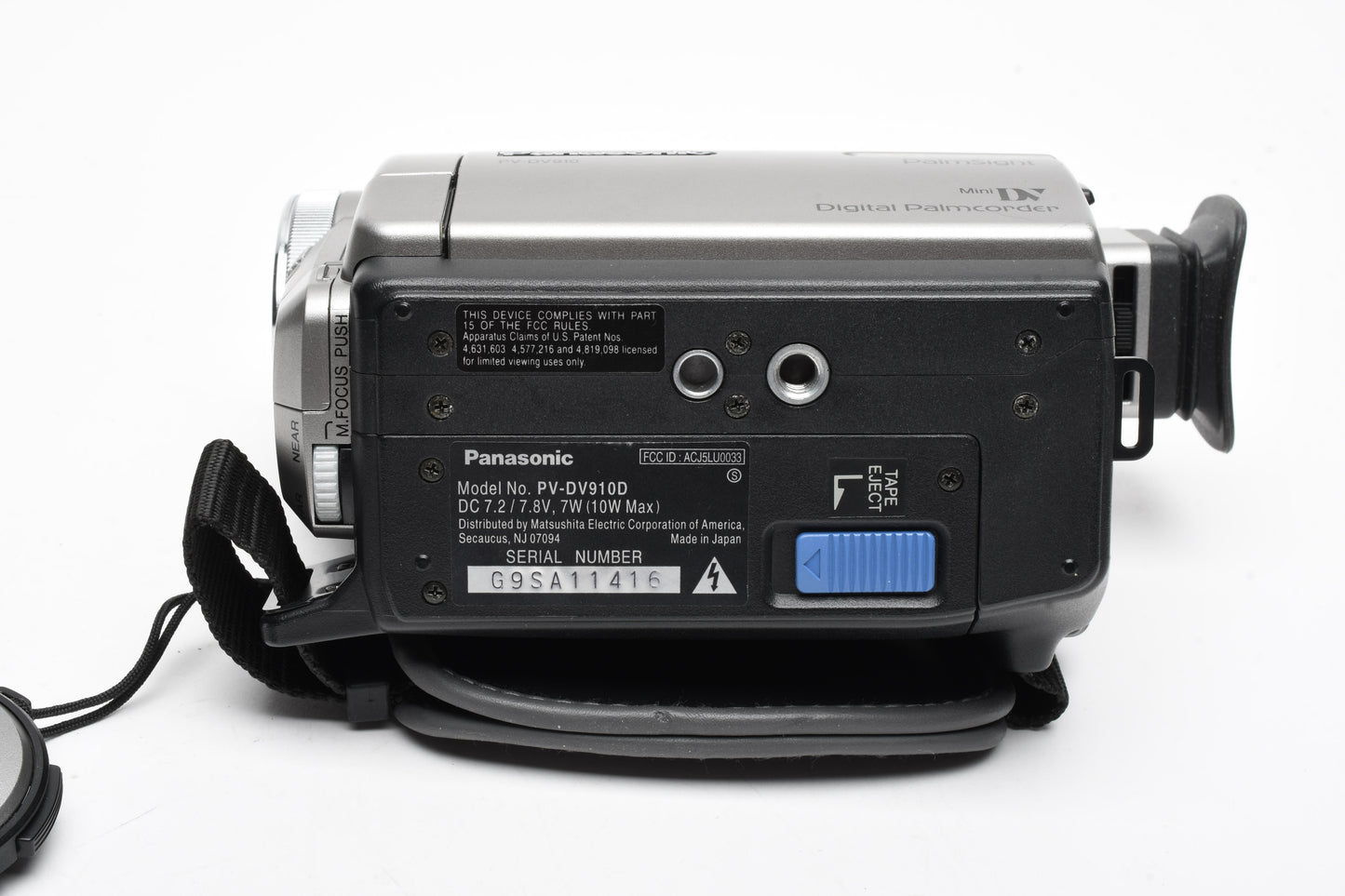 Panasonic PV-DV910 Mini DV Camcorder bundle, Batts, remote, light, Great!