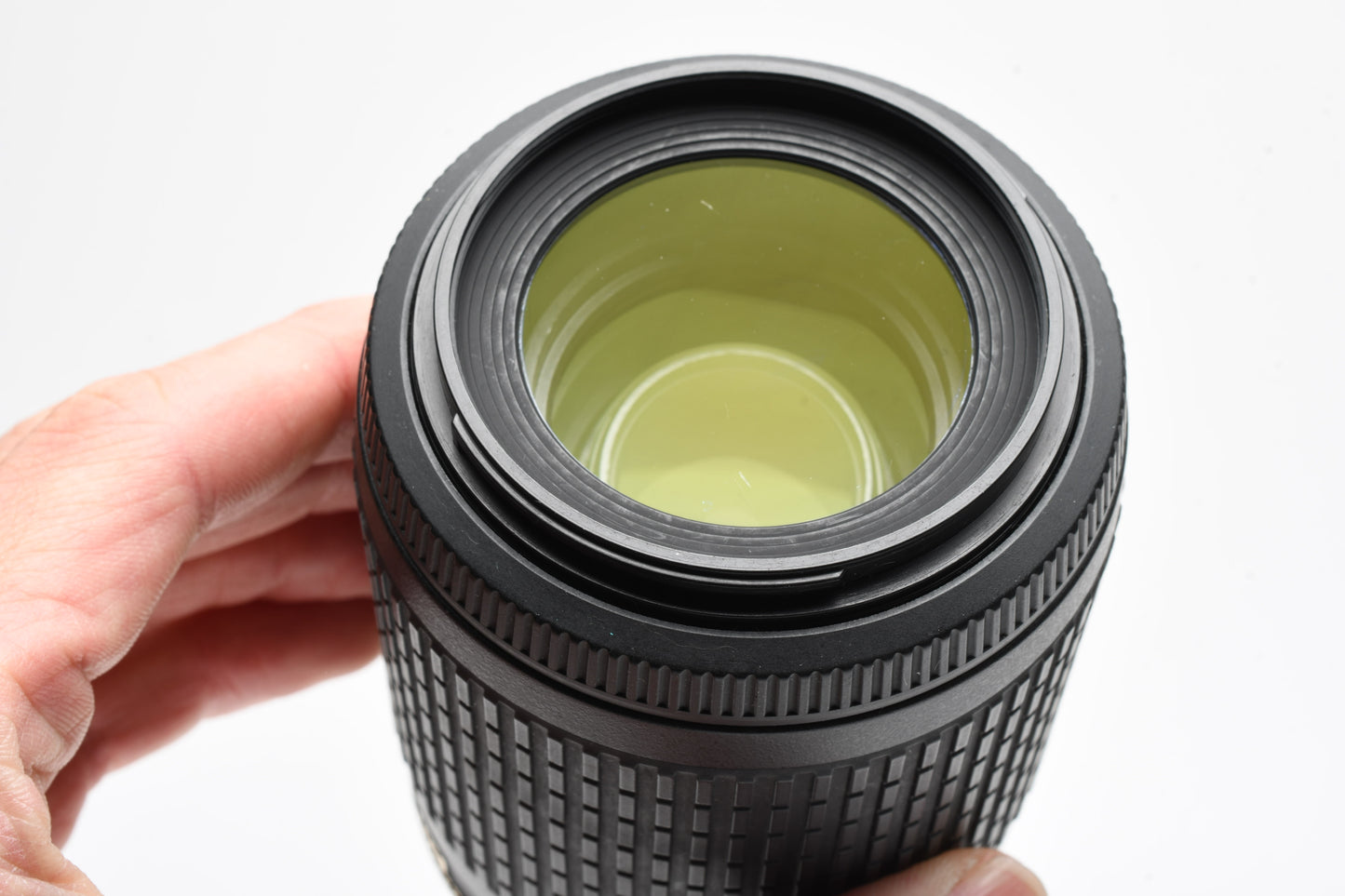 Nikon AF-S Nikkor 55-300mm f4.5-5.6G ED VR zoom lens, Hood, Caps, UV