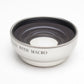 Digital Concepts .45X Wide Angle Macro 52mm Lens Digital High Definition With Caps