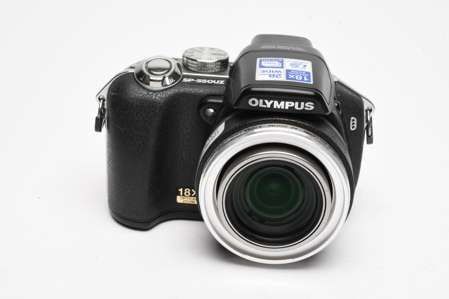 Olympus SP-550UZ 7.1MP Digital Point&Shoot, Tested, w/Nice case