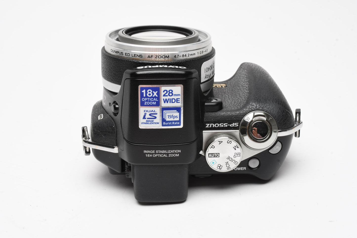 Olympus SP-550UZ 7.1MP Digital Point&Shoot, Tested, w/Nice case