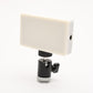 Lumecube LCPanelmini1 video light w/Ball head, Diffuser, Great, Tested