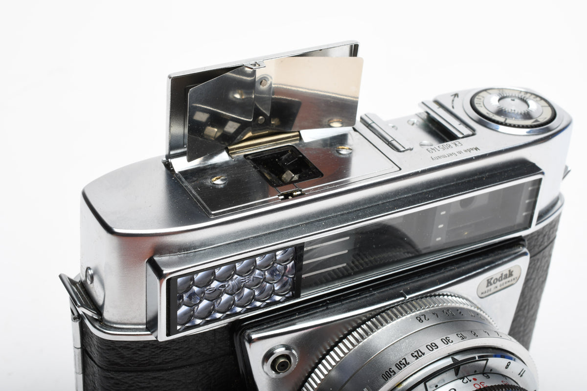 Kodak Retina IIF 35mm Rangefinder w/Xenar 45mm f2.8 lens, Case, Great!
