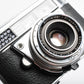 Kodak Retina IIF 35mm Rangefinder w/Xenar 45mm f2.8 lens, Case, Great!