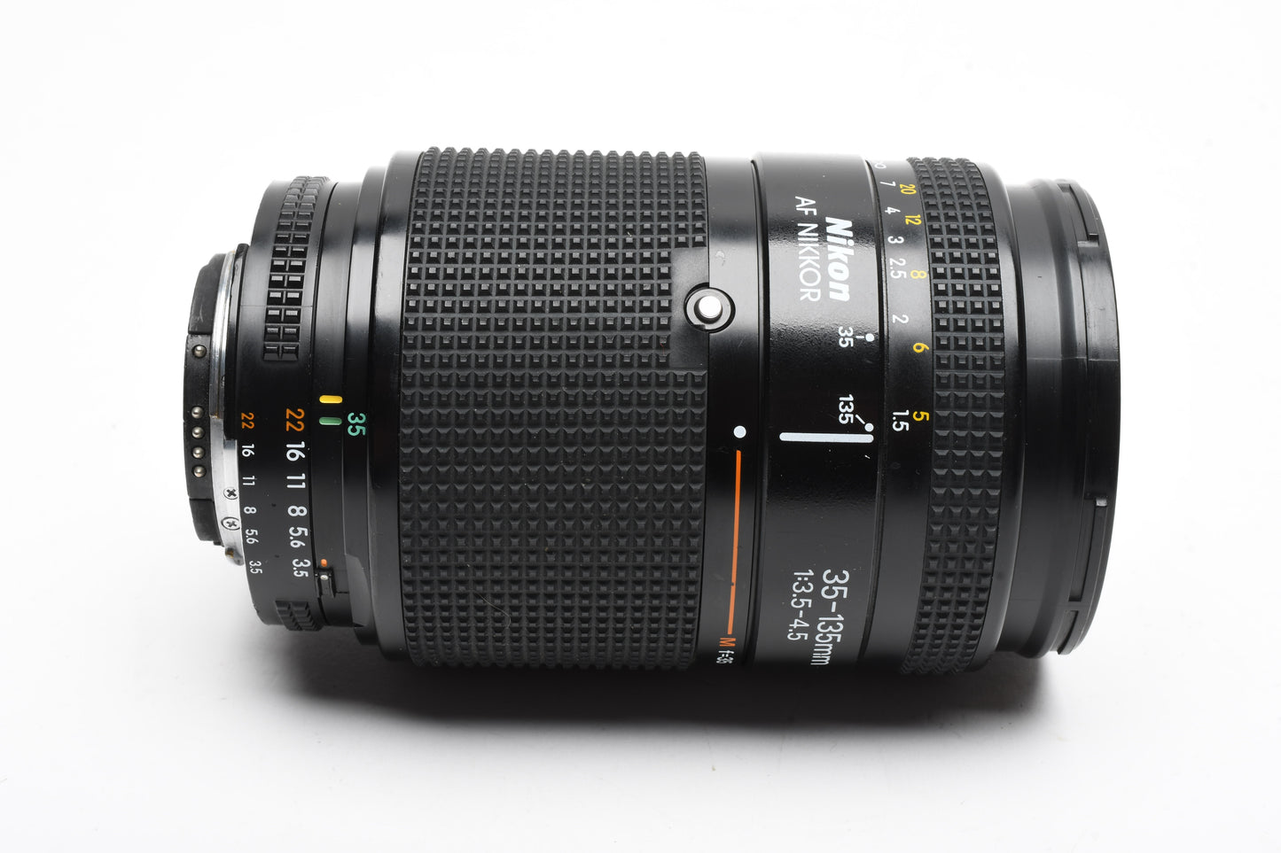 Nikon AF Nikkor 35-135mm F3.5-4.5 Macro zoom lens, caps, Versatile