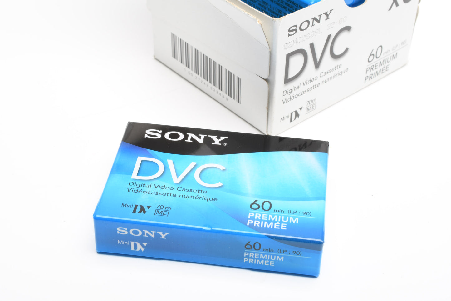 5X Sony Mini DV Digital Video Cassettes (5X Mini DV DVM60PRR)