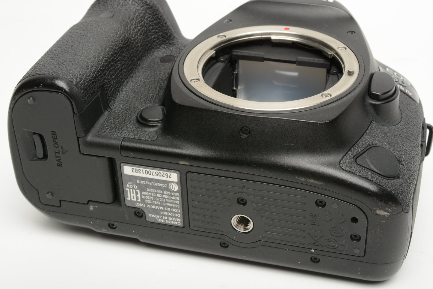 Canon EOS 5D Mark IV Body w/Batt, Charger, Only 39K Acts, Great!