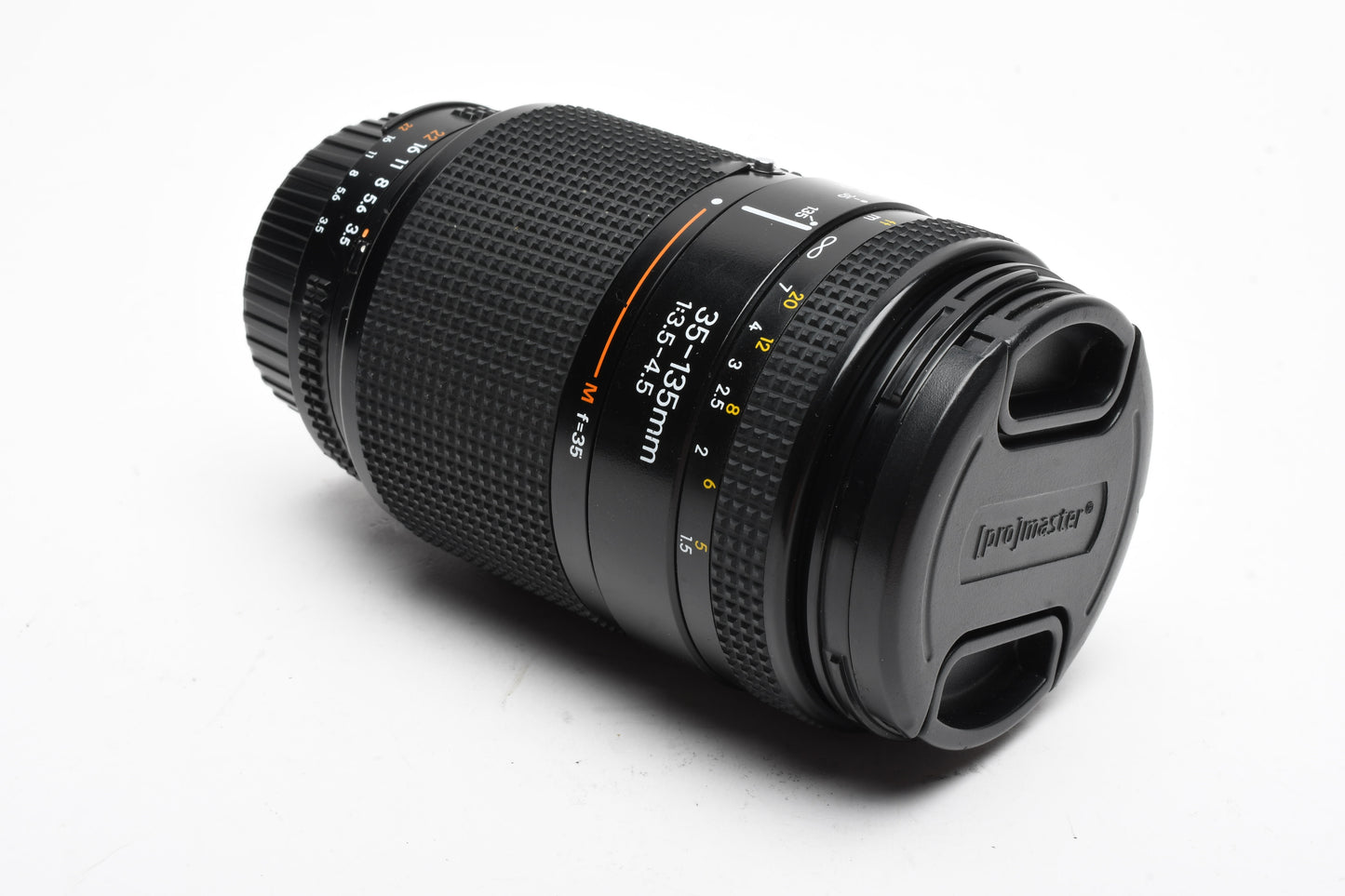 Nikon AF Nikkor 35-135mm F3.5-4.5 Macro zoom lens, caps, Versatile