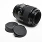 Nikon AF Micro Nikkor 105mm F2.8D lens, clean and sharp! w/Caps