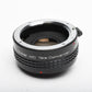 Vivitar MC 2X-22 Teleconverter for Pentax PK mount, caps + case
