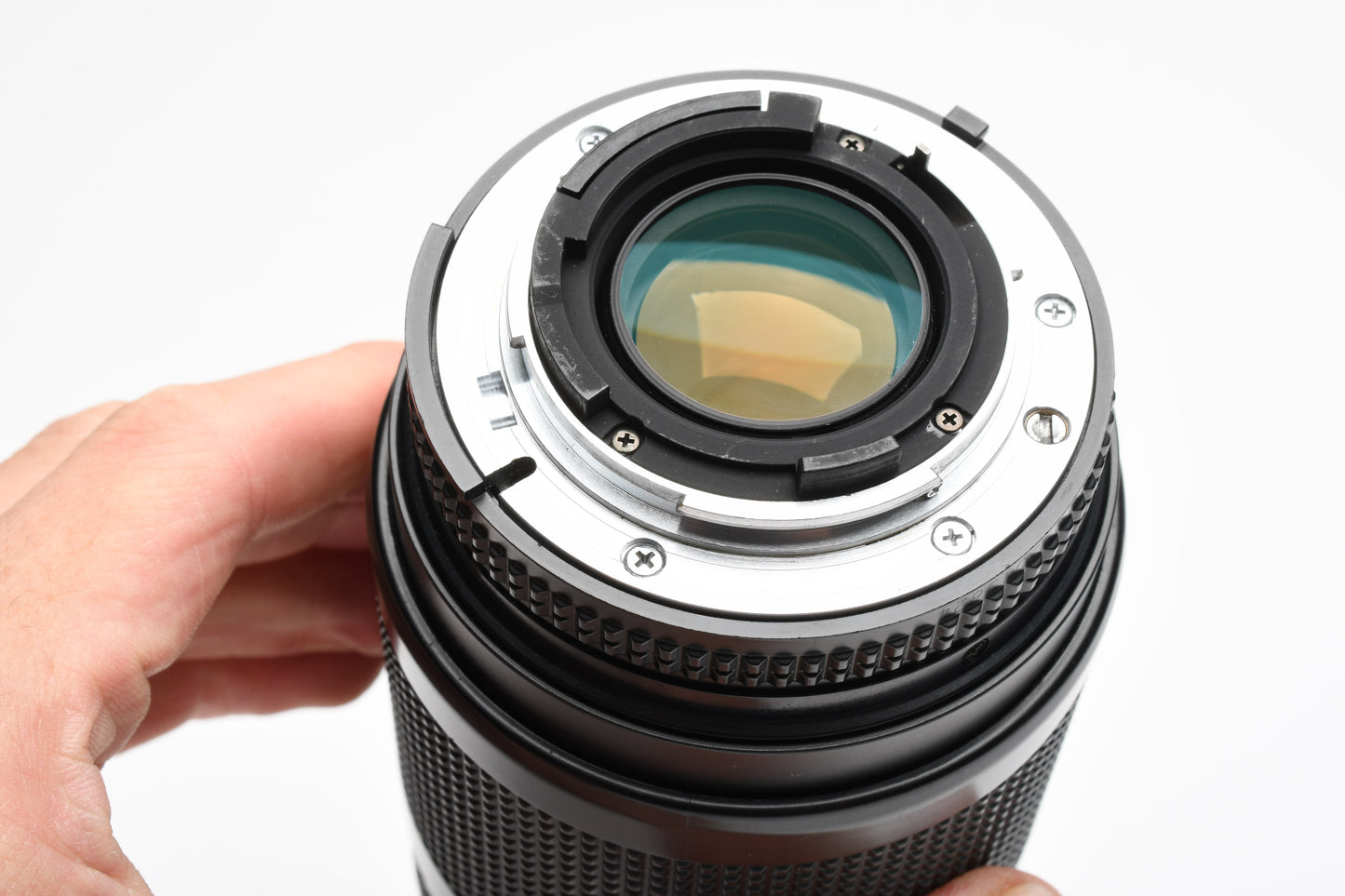 Nikon AF 70-210mm F4-5.6 zoom, caps, Smooth, Mint-