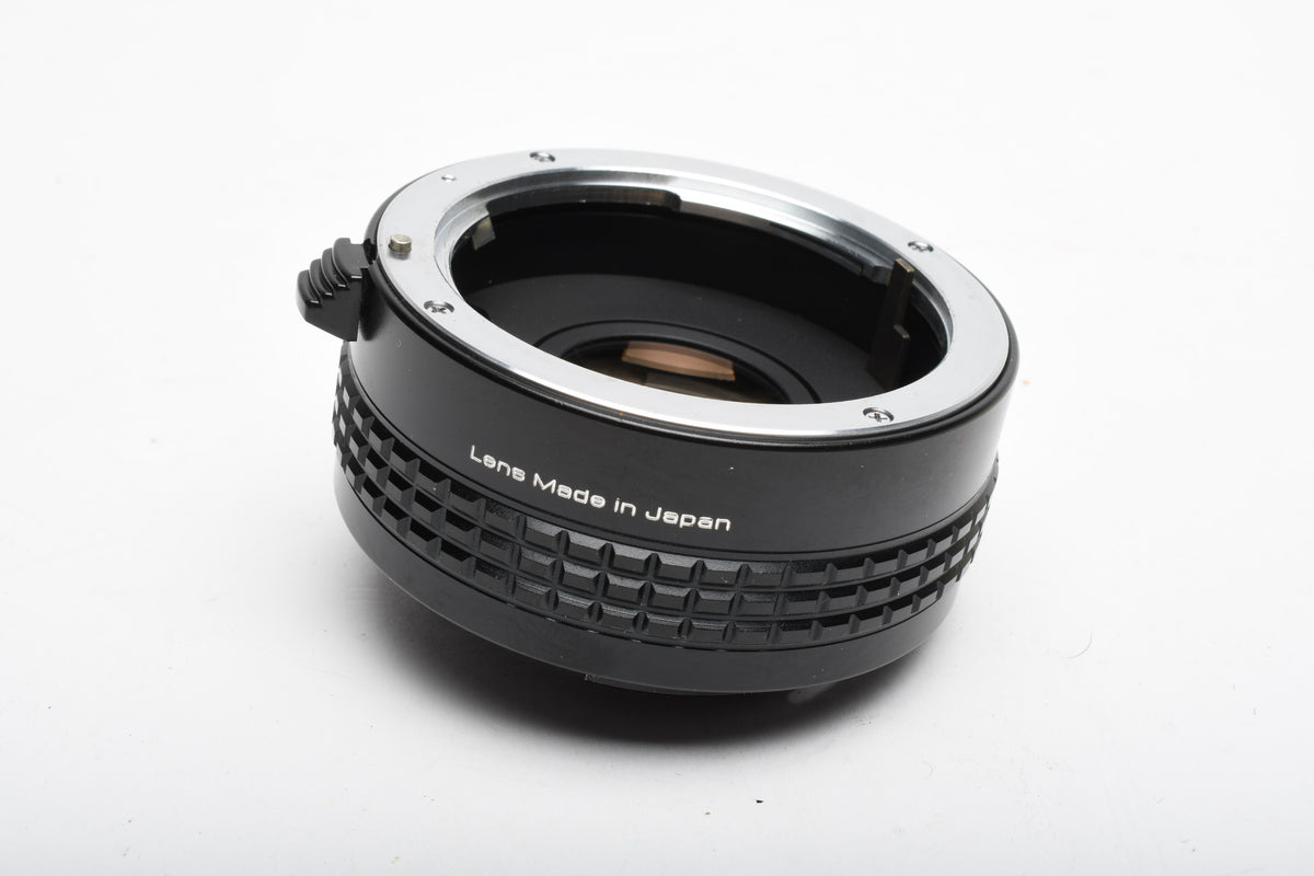 Vivitar MC 2X-22 Teleconverter for Pentax PK mount, caps + case