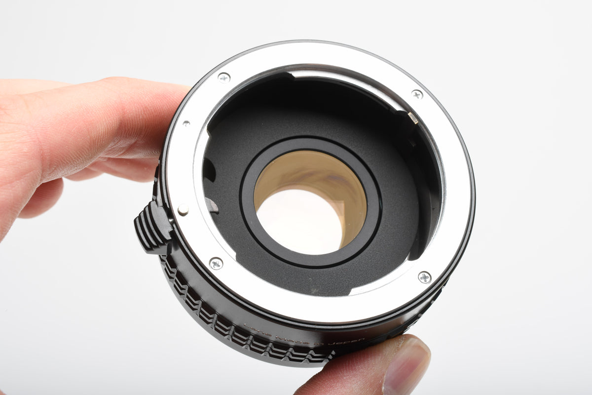 Vivitar MC 2X-22 Teleconverter for Pentax PK mount, caps + case
