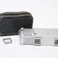 Minolta 16 Subminiature camera, case, UV, Works!