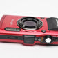 Olympus Stylus TG-4 Tough 16MP Digital Point&Shoot camera, Mint-, Boxed (Red)