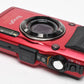 Olympus Stylus TG-4 Tough 16MP Digital Point&Shoot camera, Mint-, Boxed (Red)