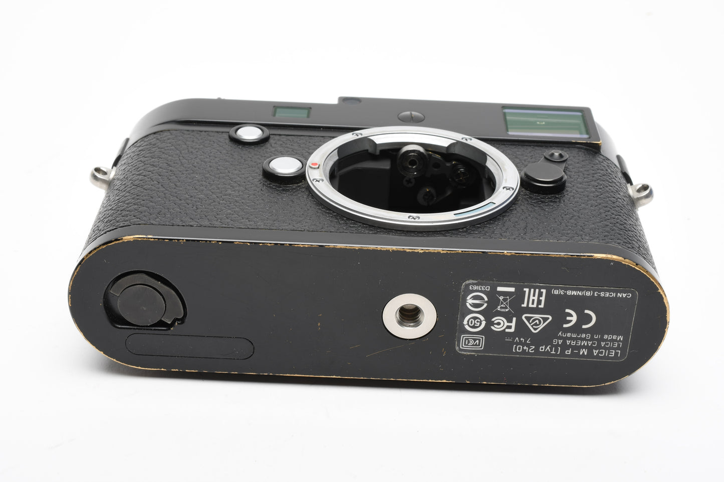 Leica M-P Black Body Typ 240, 2Batts, charger, thumb grip, strap, Boxed, Nice