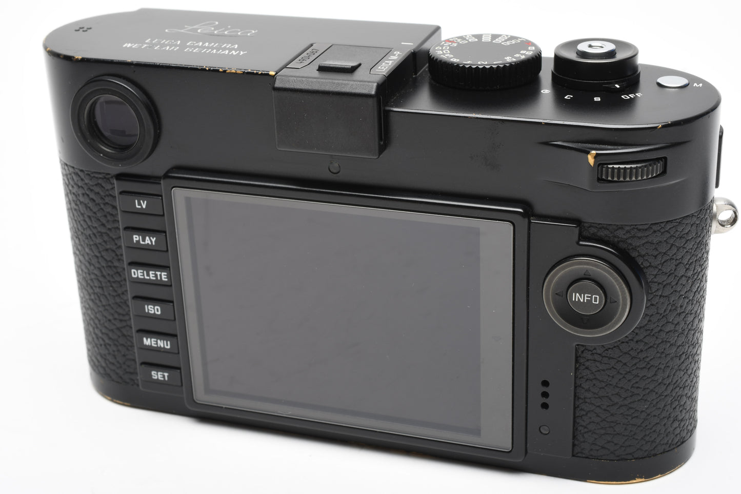 Leica M-P Black Body Typ 240, 2Batts, charger, thumb grip, strap, Boxed, Nice