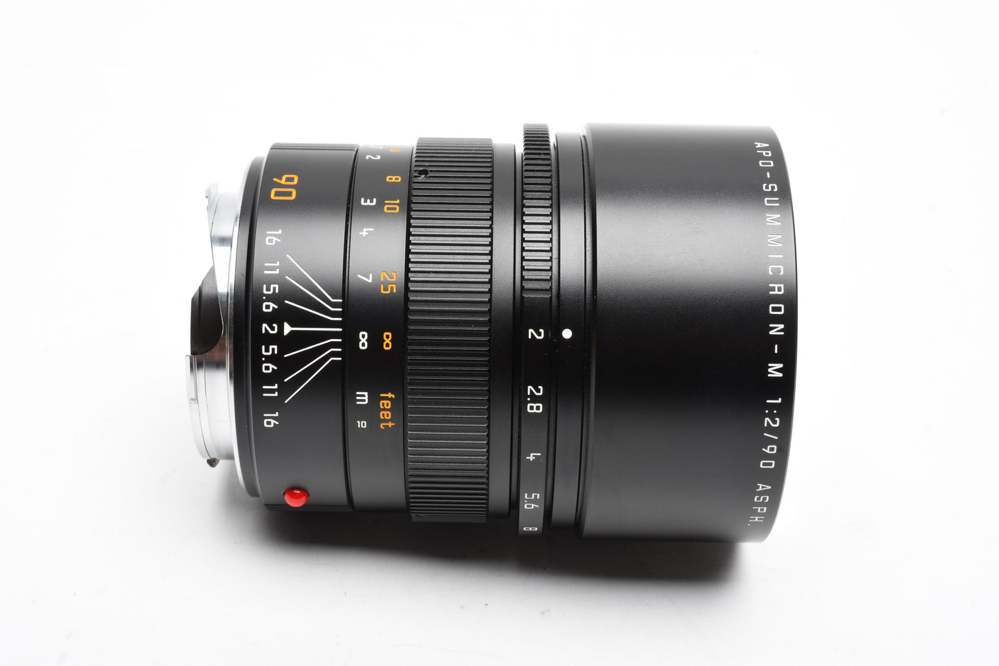 Leica 90mm f2 APO Summicron-M Asph. E55 Lens Black 11884 Mint