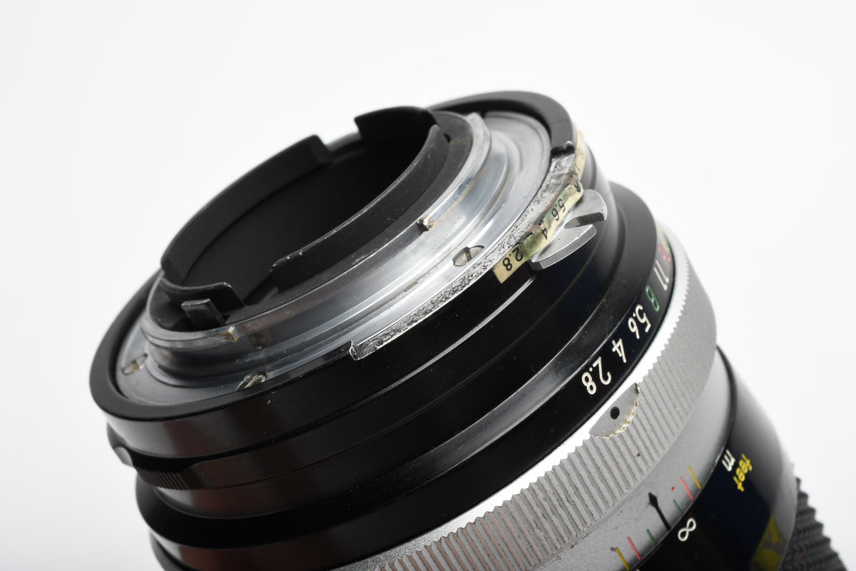 Nikon Nikkor-Q 135mm f2.8 AI Converted lens, bargain, still good, w/Caps
