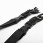 Tamrac N45 black leather foam padded quality camera strap, Clean! Quality w/QR
