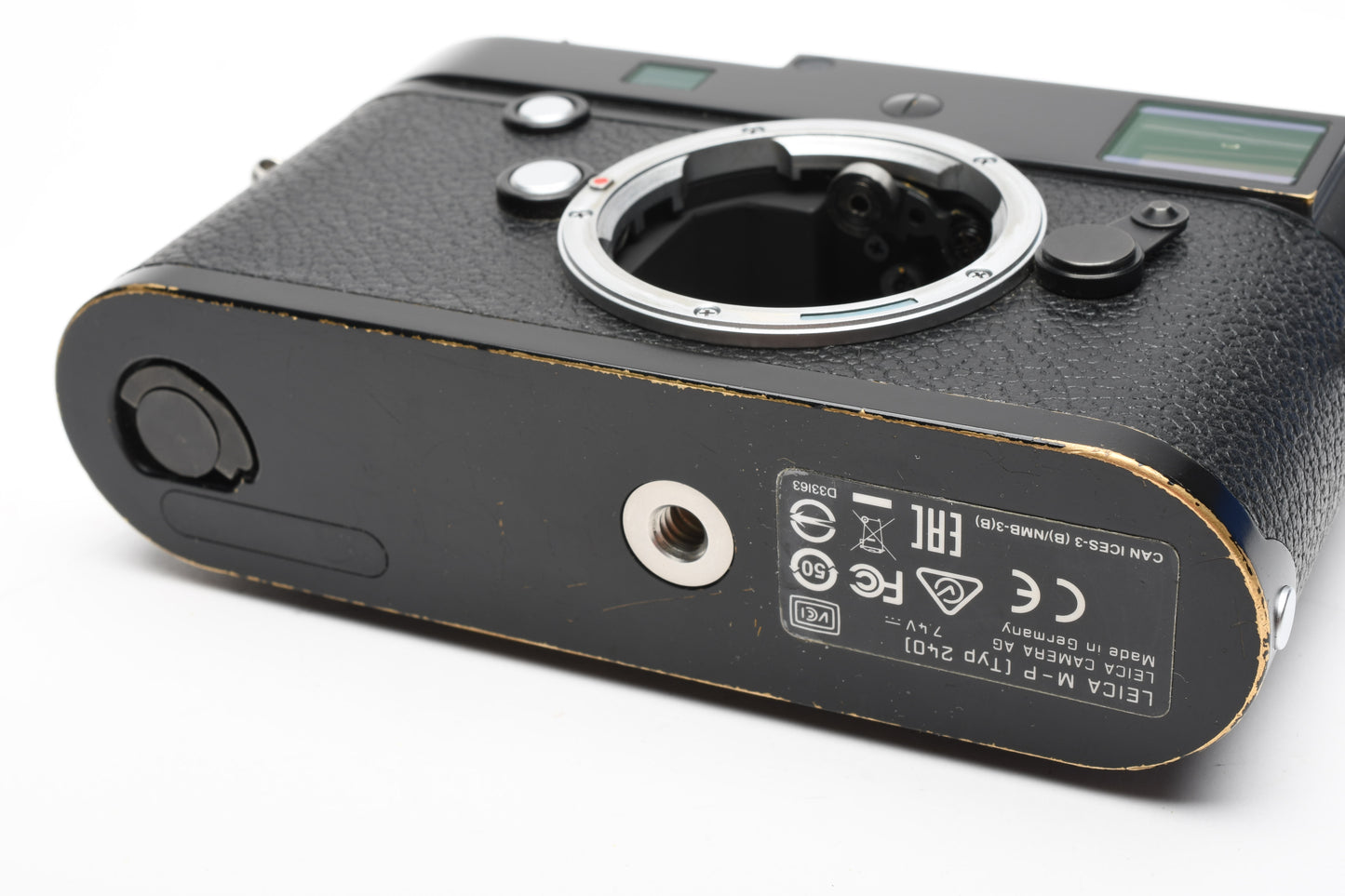 Leica M-P Black Body Typ 240, 2Batts, charger, thumb grip, strap, Boxed, Nice