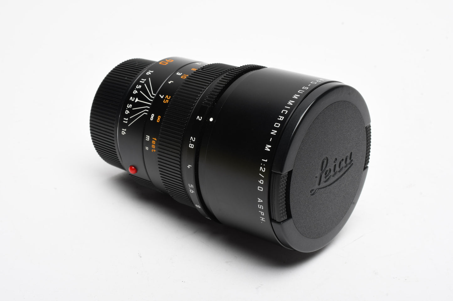 Leica 90mm f2 APO Summicron-M Asph. E55 Lens Black 11884 Mint