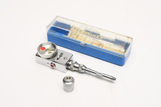 Kopil mechanical self timer for 35mm cameras, tested, in case