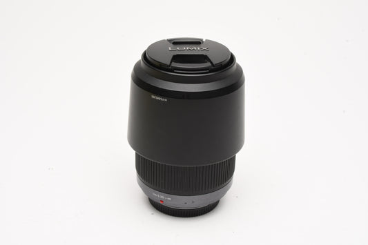 Panasonic Lumix 45-200mm G Vario F4-5.6 Mega OIS w/Caps, Nice