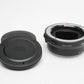 Sigma MC-11 Canon EF - Sony E Mount Converter, Caps, Mint-